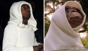 Is it Lil Wayne or E.T?